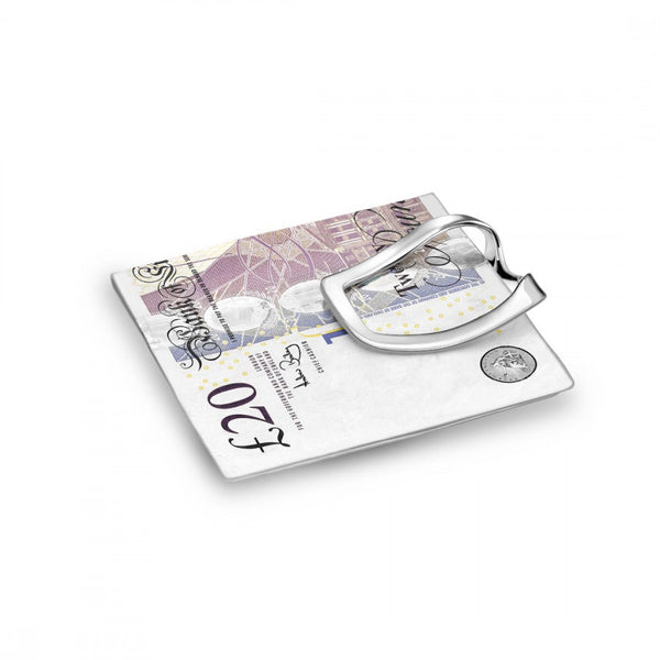 Deakin & Francis Sterling Silver Saddle Money Clip