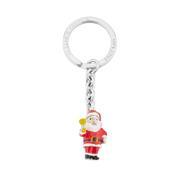 deakin & francis Sterling Silver Santa Keyring