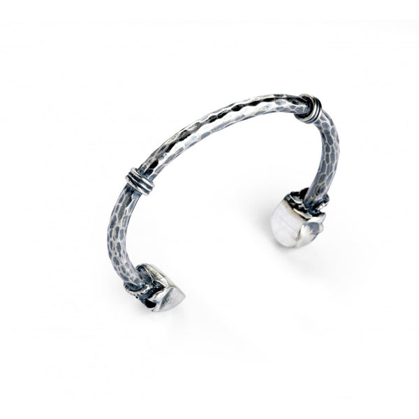 Deakin & Francis Sterling Silver Skull Bangle