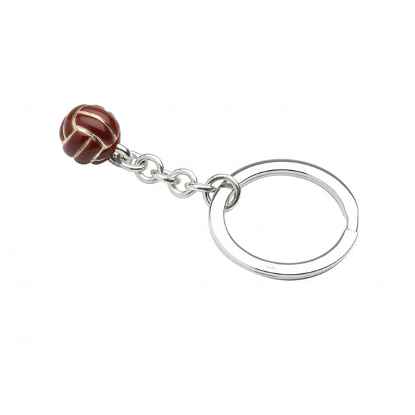 deakin & francis Sterling Silver Soccer Ball Keyring