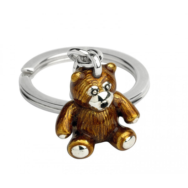 Deakin & Francis Sterling Silver Teddy Keyring
