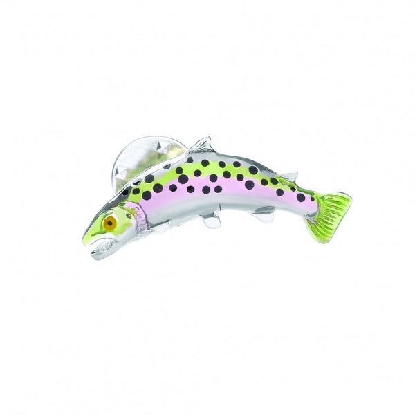deakin & francis Sterling Silver Trout Lapel Pin
