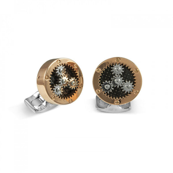deakin & francis Sun & Planet Gear Cufflinks
