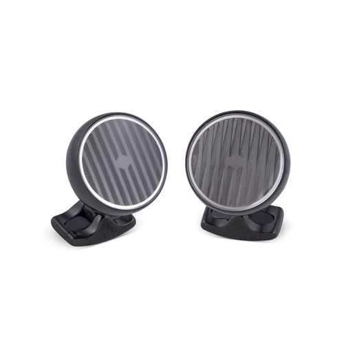 deakin & francis Freely Rotating Kinetic Cufflinks In Black