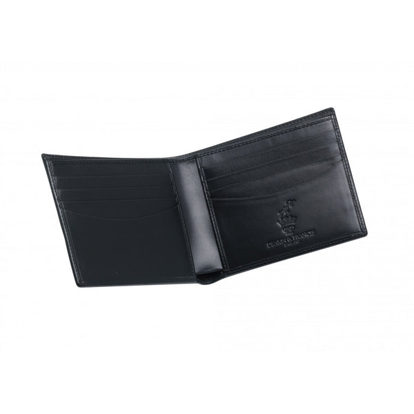 Deakin & Francis Leather Credit Card 8 Wallet In Black