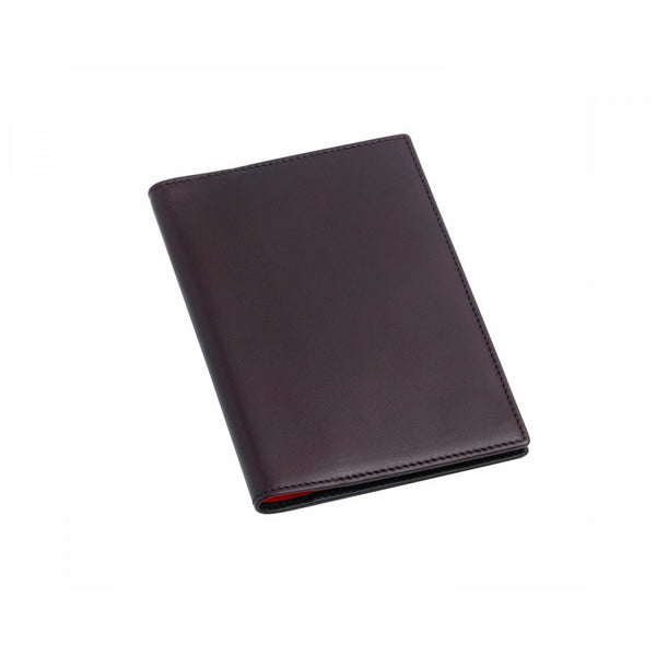 deakin & francis Leather Credit Card Wallet in Burgundy