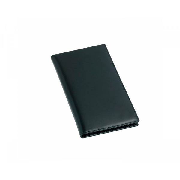 deakin & francis Leather Gents Chequebook Wallet in Black