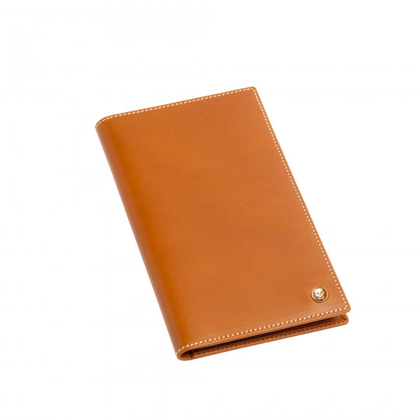 deakin & francis Leather Gents Chequebook Wallet in Tan