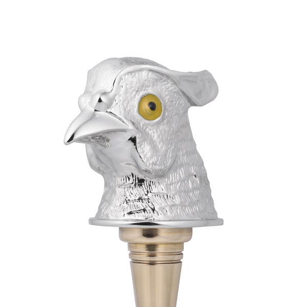 Deakin & Francis Luxury Pheasant Head Corkscrew In Silver Finish