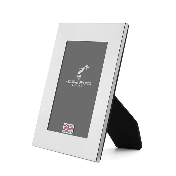 Deakin & Francis Sterling Silver Slimline Wide Photo Frame (4x6)