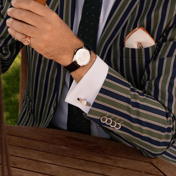 Deakin & Francis Sterling Silver Speed Boat Cufflinks