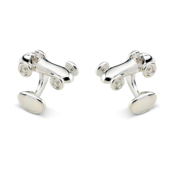deakin & francis Sterling Silver Vintage Racing Car Cufflinks deakin & francis Sterling Silver Vintage Racing Car Cufflinks