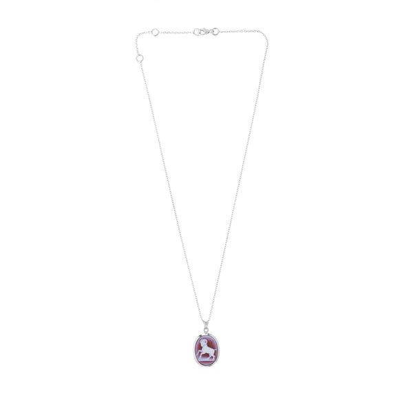 Deakin & Francis Sterling Silver Zodiac Pendant - Aries