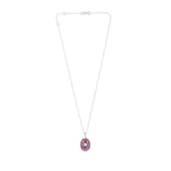 Deakin & Francis Sterling Silver Zodiac Pendant - Cancer