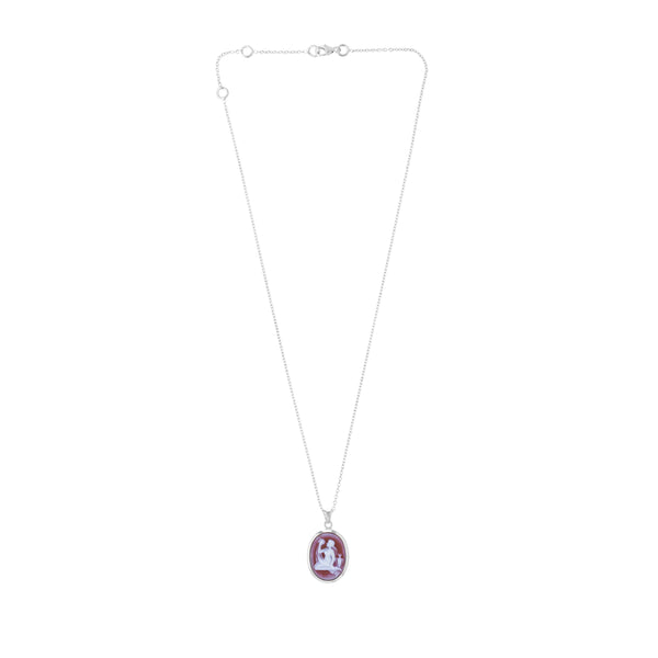 Deakin & Francis Sterling Silver Zodiac Pendant - Virgo