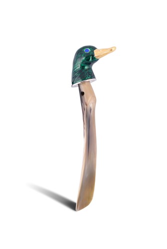 Deakin & Francis Travel Size Enamel Duck Head Shoehorn