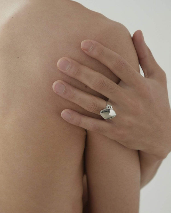 Dear Letterman Aahil Silver Ring