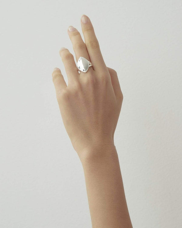 Dear Letterman Aahil Silver Ring