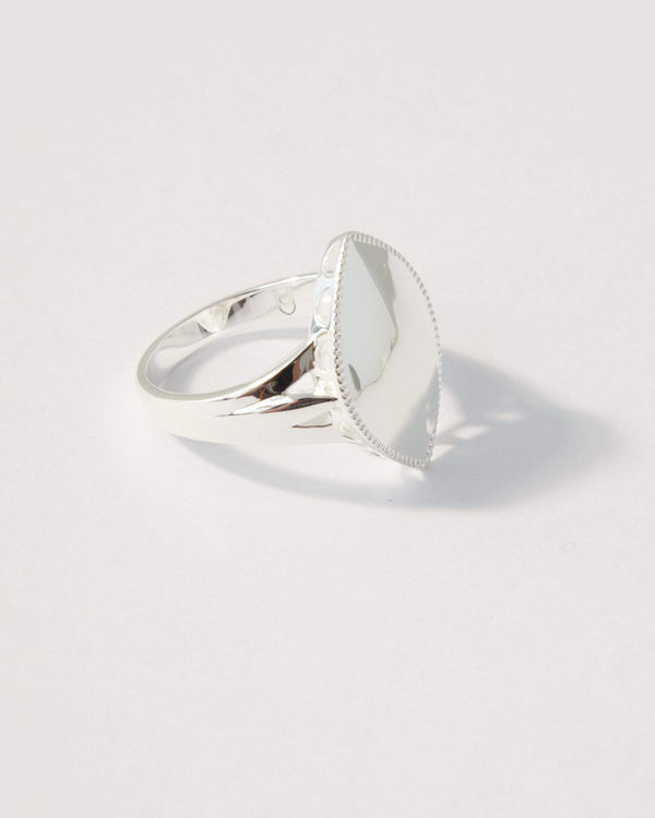 dear letterman Aahil Silver Ring