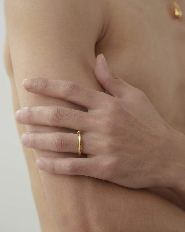 Dear Letterman Aalia Gold Ring