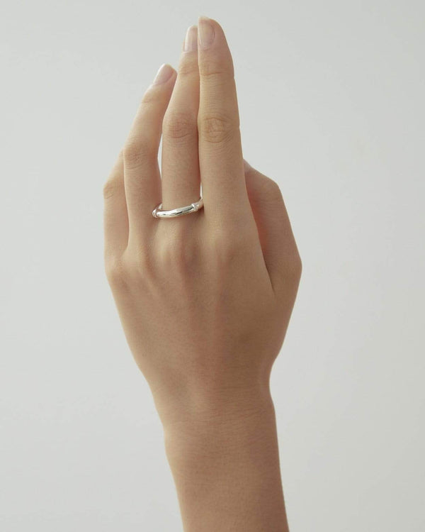 Dear Letterman Aalia Silver Ring