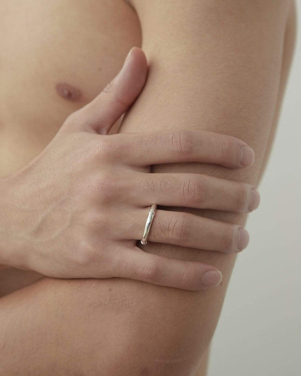 Dear Letterman Aalia Silver Ring