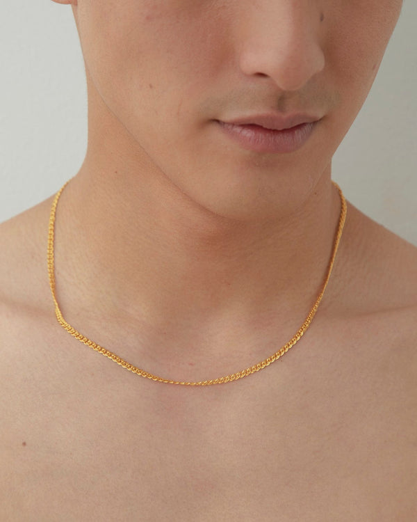 Dear Letterman Aara Gold Necklace