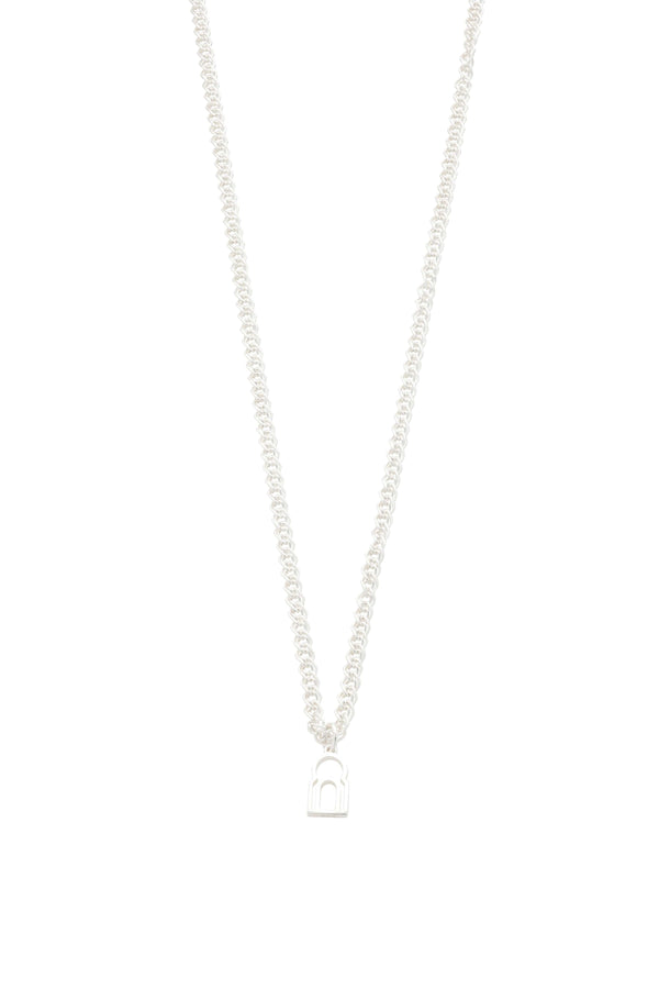 dear letterman Aara Silver Necklace