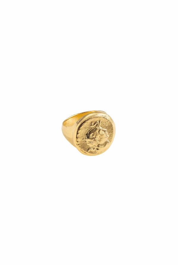 dear letterman Ahdeem Gold Ring