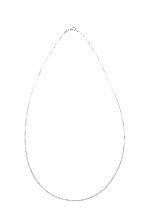 Dear Letterman Alim White Gold Necklace