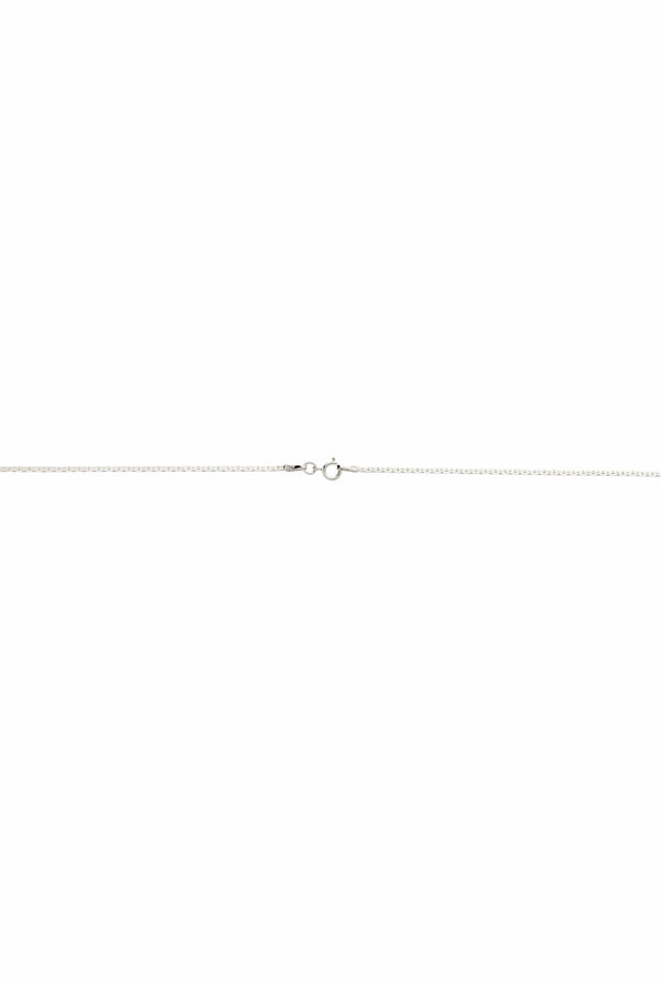 Dear Letterman Alim White Gold Necklace