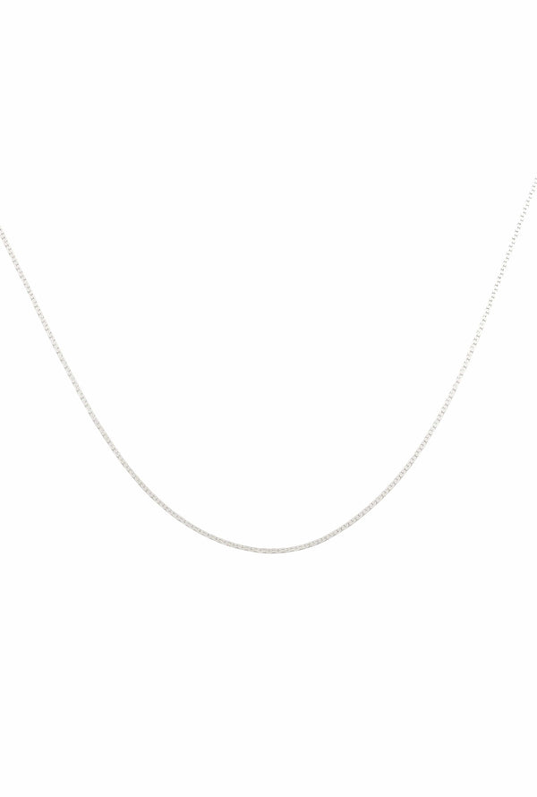 dear letterman Alim White Gold Necklace