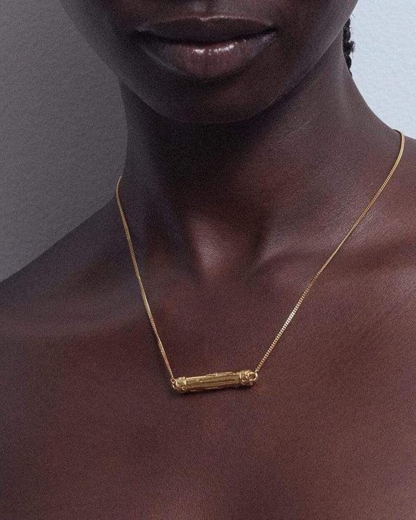 Dear Letterman Alina Gold Pendant Necklace