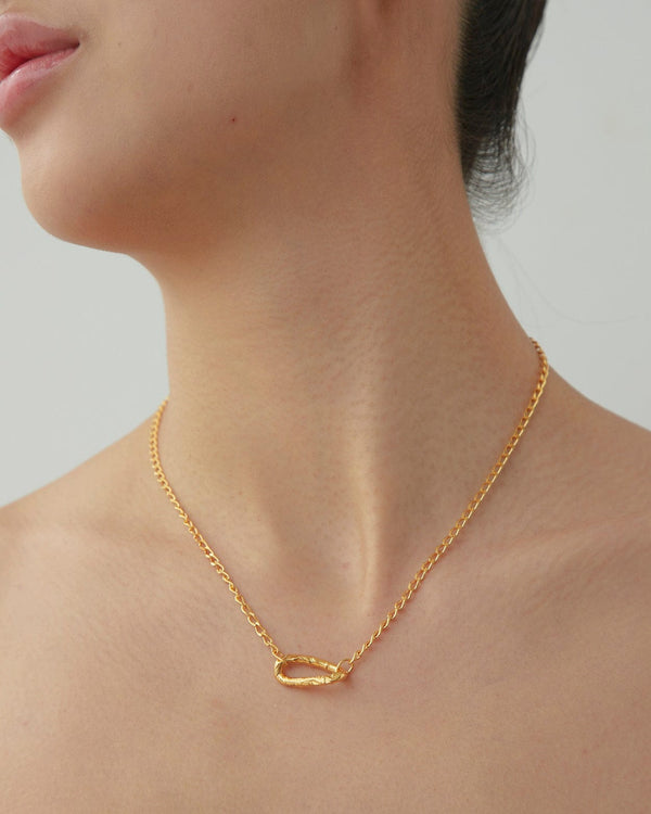 Dear Letterman Amara Gold Necklace