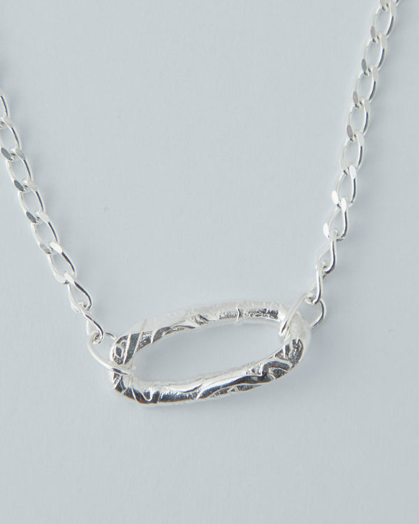 dear letterman Amara Silver Necklace