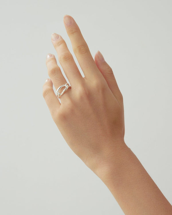 Dear Letterman Amara Silver Ring