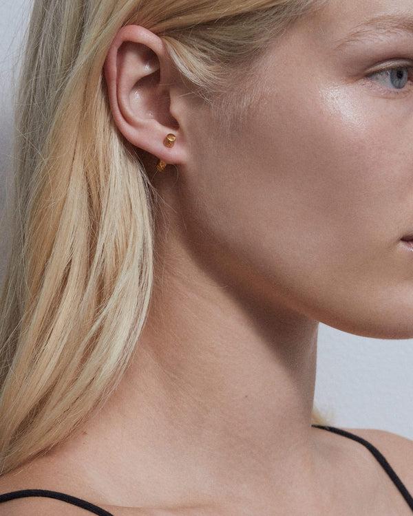 Dear Letterman Aqal Gold Earrings