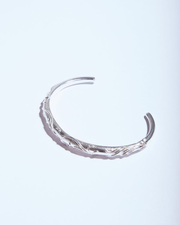 Dear Letterman Aqal Silver Bangle