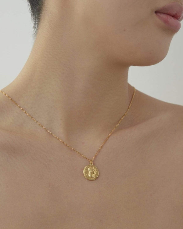 Dear Letterman Asad Gold Necklace