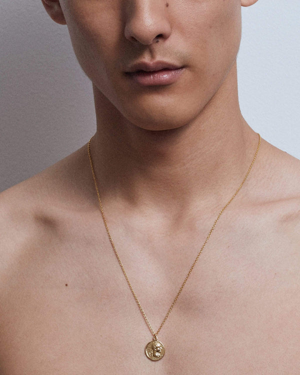Dear Letterman Asad Gold Necklace