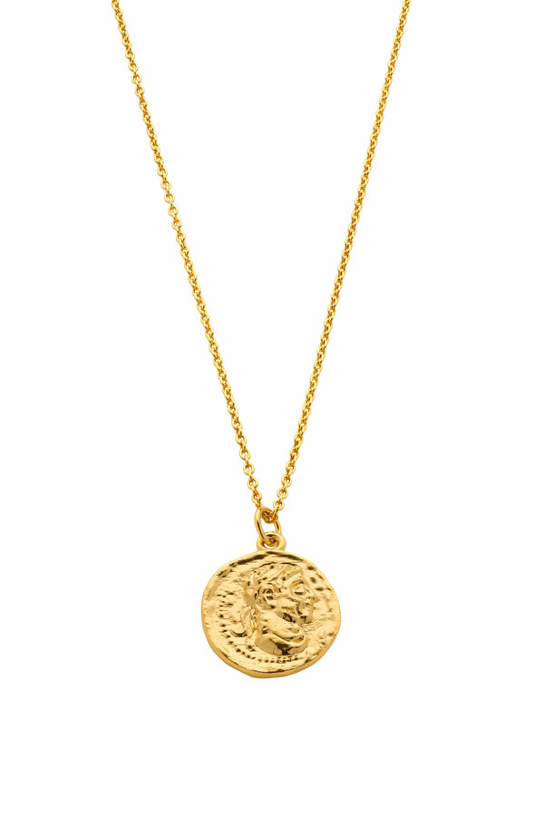 dear letterman Asad Gold Necklace