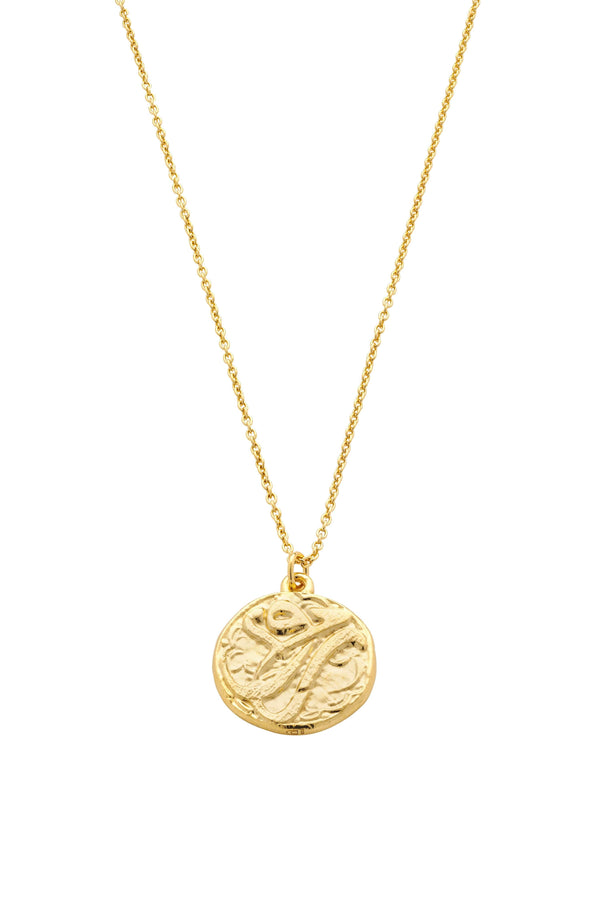 dear letterman Ayan Gold Necklace