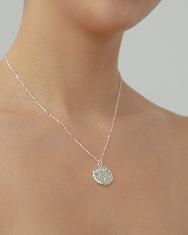 Dear Letterman Ayan Silver Necklace