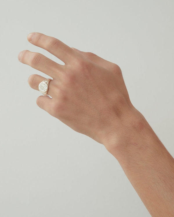 Dear Letterman Ayan Silver Ring