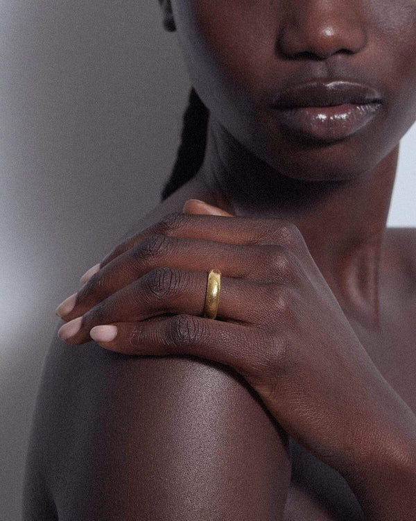 Dear Letterman Ayman Gold Ring