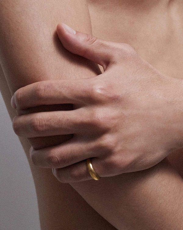 Dear Letterman Ayman Gold Ring