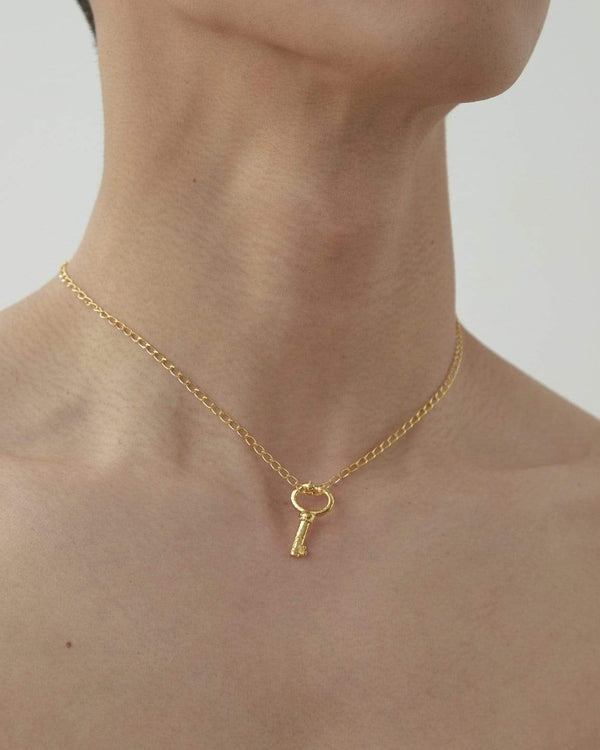 Dear Letterman Aysa Gold Necklace