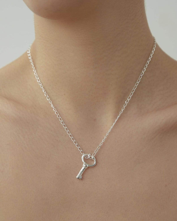 Dear Letterman Aysa Silver Necklace