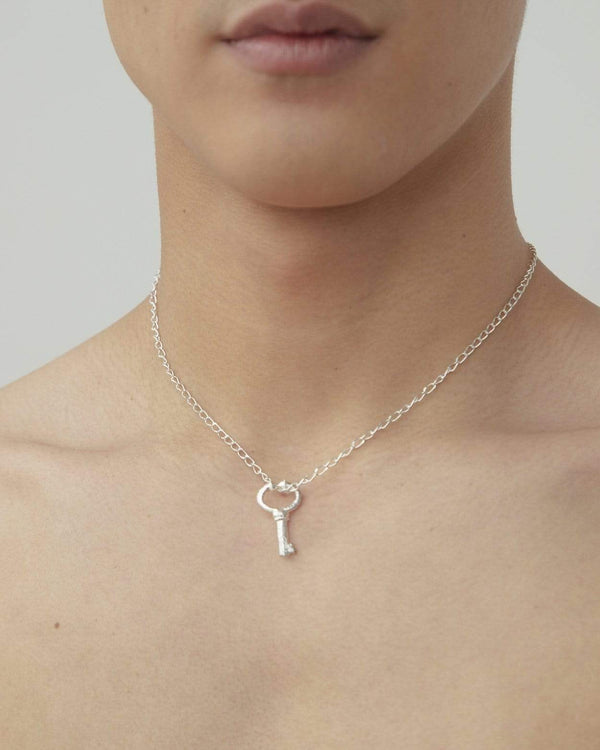 Dear Letterman Aysa Silver Necklace
