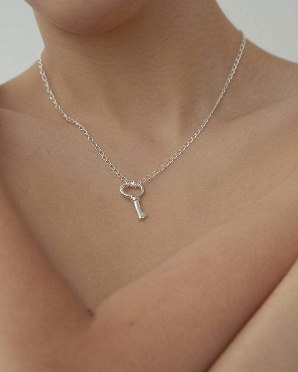 Dear Letterman Aysa Silver Necklace